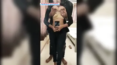 Girlfriend big boobs pressing sex mms tape in hotel Telegram @ZodxKing