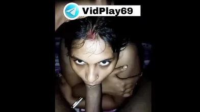 Bangladeshi milf gives a blowjob to lover in desi mms sexTelegram @VidPlay69