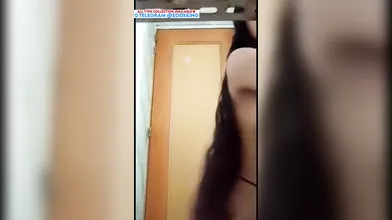 Horny Indian nude girl showing boobs and fingering pussy Telegram @ZodxKing