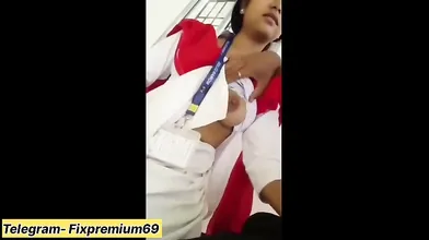 Mumbai School Couple Enjoying Porn Masti After Bunk