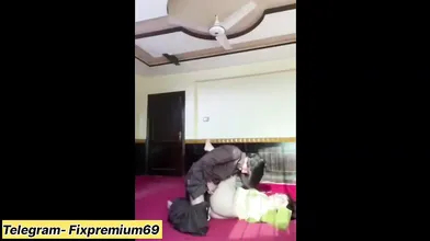 Pakistani Young Boy Fucked His Friend MOM on Floor