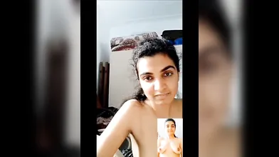 Sexy indian housewife nude strip show on webcam