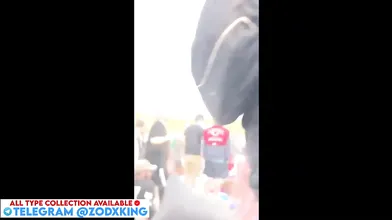 Strangers Eat A Sluts Pussy in Public During a Music Festival