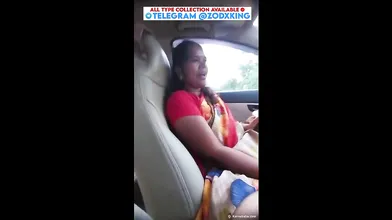Devar fingers his Bhabhi's pussy inside a car in Bhabhi sexTelegram @ZodxKing