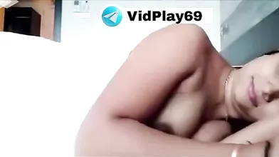 Naughty bhabhi nude tease MMSTelegram @VidPlay69