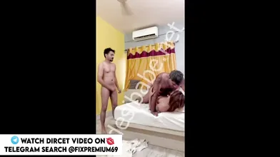 Hot Bhabhi Threesome with Dewar and Sasur ji xxx Mms