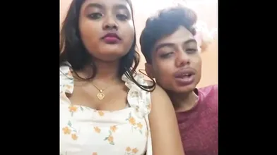 Pakistani school girl enjoying xxx with small cousin at home alone
