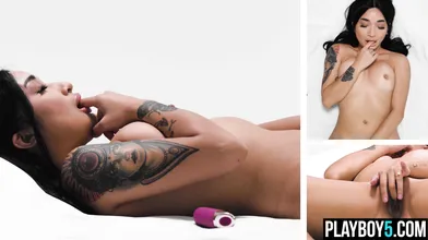 Petite Asian MILF Avery Black does masturbation to a full orgasm