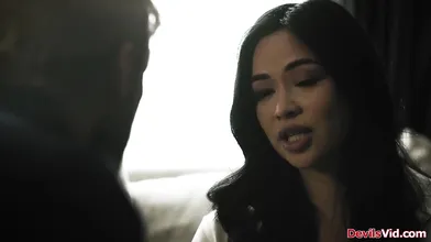 Big tits asian wife getting fucked by perv ex husband