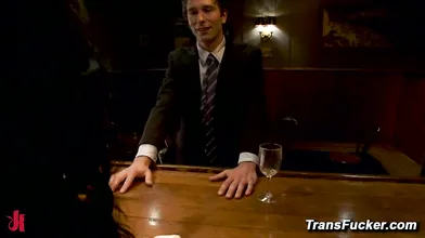 TS Foxxy Chris Archer Honky Tonk Bar Roleplay Blowjob Anal Trans Male Sub