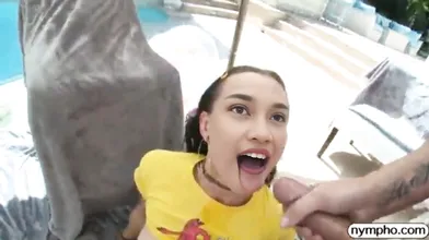 I fucked my beautiful wife roughly part9