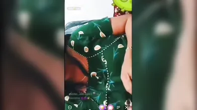 Gouthami reddy manthena Hot in Nighty removing bra and showing nude boobs in video call ???