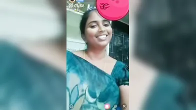 Gouthami reddy manthena having Nude video call with customer removing Green saree showing Nude milky boobs video xxx viral ???