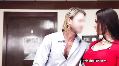 Milfs Flawless Curves Bribe the Principal