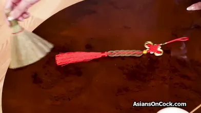 Spiritual Cleansing Turns to Gagging Session