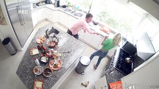 Stepsis Fucked In Kitchen On Thanksgiving