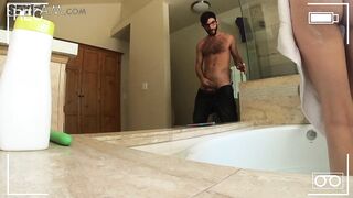 Stealthy Step Bro With Big Cock Seduces Step Sis