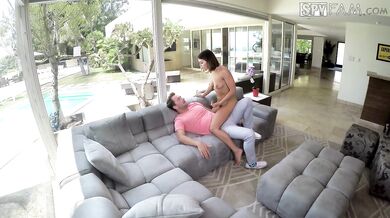 StepBro Catches StepSis Masturbating