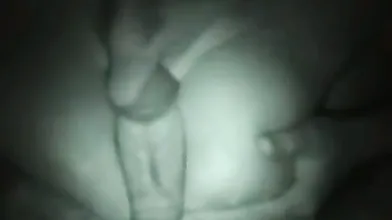 POV Nightvision Blowjob And Titjob