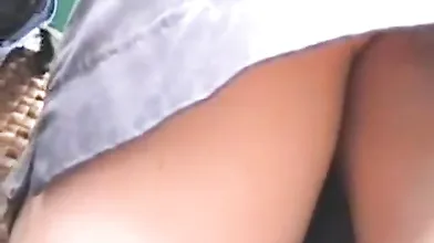 Voyeur Spy Cam Catches Lots Of Hot Upskirts In Public