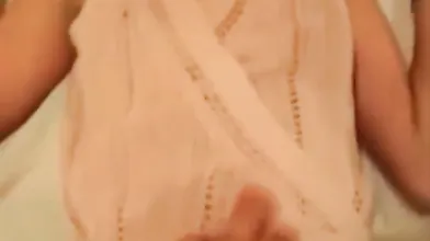 Shy girlfriend gets fucked on camera