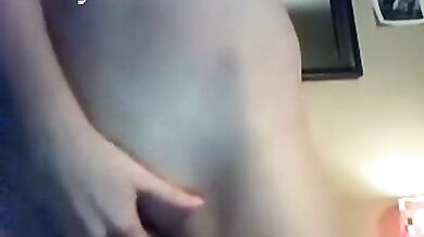 Sexy Teen Stripping at Home