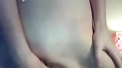 Sexy Teen Stripping at Home