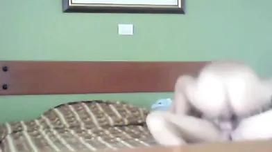 Cellphone private video of amateur couple fucking at bed
