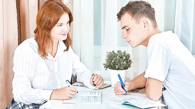 Students make a sex break
