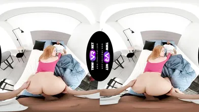 Crazy family threesome fun