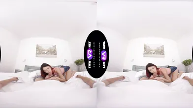 One babe gets two dicks