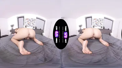Naked and having fun!