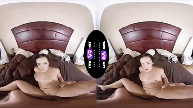 Dude hugs round ass as foreplay