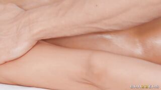 BRAZZERS Discreet Masseuse slips finger into Rachel!
