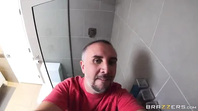 Creeper Landlord punished with FFM Sex