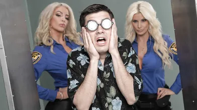 Dorky Jordi gets Fucked by TSA Agents - again!