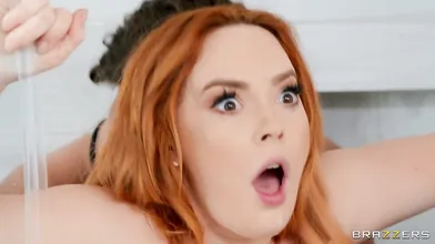 Ripped Hipster Lumberjack Stuffs Hairy Redhead