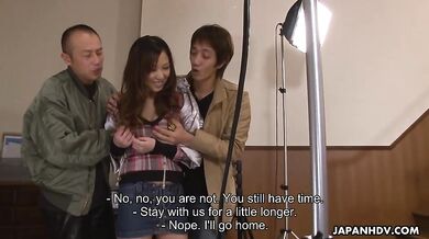 Asuka is stripped she tastes multiple cocks