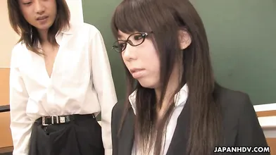 Hot teacher Maho Sawai gets rammed at school
