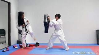 Karate Kutie Kira Noir Smashes Ricky in every which way