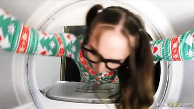 BRAZZERS: A Present Of Butt Flap Pajamas - Aften Opal, Maya Farrell on PornHD