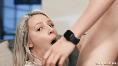 BRAZZERS Stepson Stuffs his Willy into Vacuum?! :O