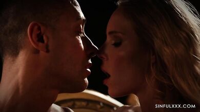 Sensual Sex on Dimly Lit Set ft. Florane Russel