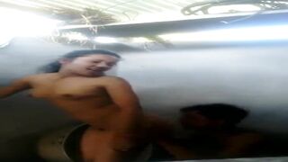 Indian Woman And Boyfriend Sex In Bathroom