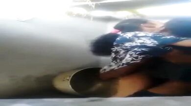 Indian Woman And Boyfriend Sex In Bathroom