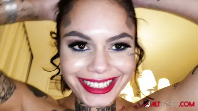Genevieve Sinn Gets Fucked After Getting a Face Tattoo