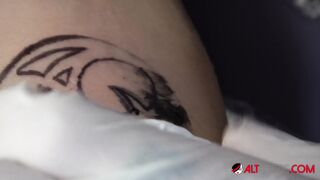 Mara Martinez Gets Tattooed and Fucked by Her Boyfriend