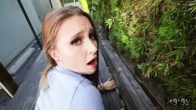 Mofos: Laney Grey Got Push-Started In the Parking Lot On PornHD