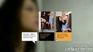 Unusual all-girl training - 85176