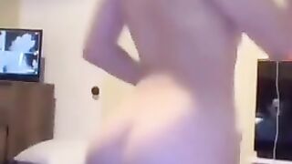 Too Rude For TikTok - After Hours Teen On Her Mobile Phone